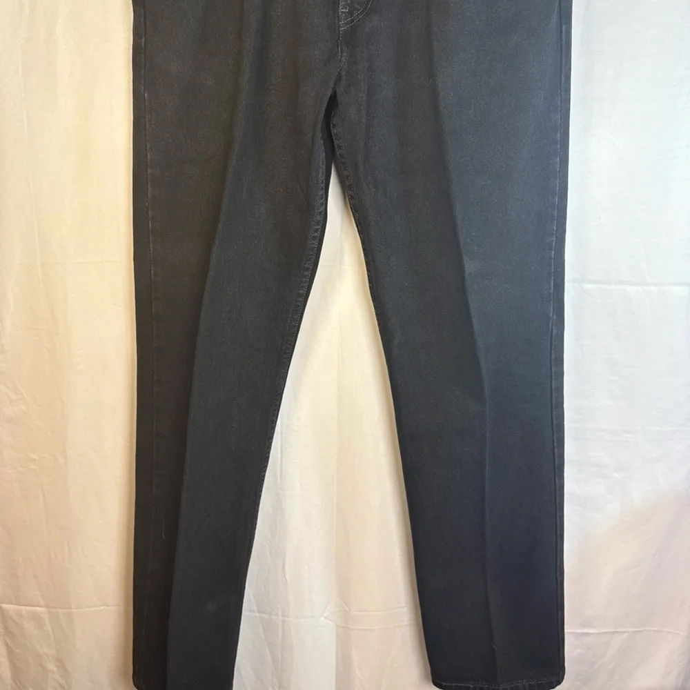 Levi's Men's Black Denim 505 Straight Jeans 36x32 Preowned